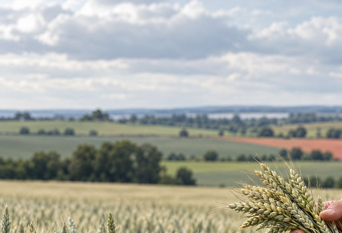 Farmland ready for harvest